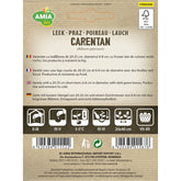 Hectarul - Seminte Praz Carentan BIO AMIA 0.7 gr